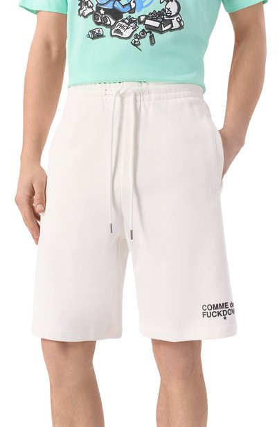 Хлопковые шорты COMME DES FUCKDOWN, арт. CFABM01505, фото 3