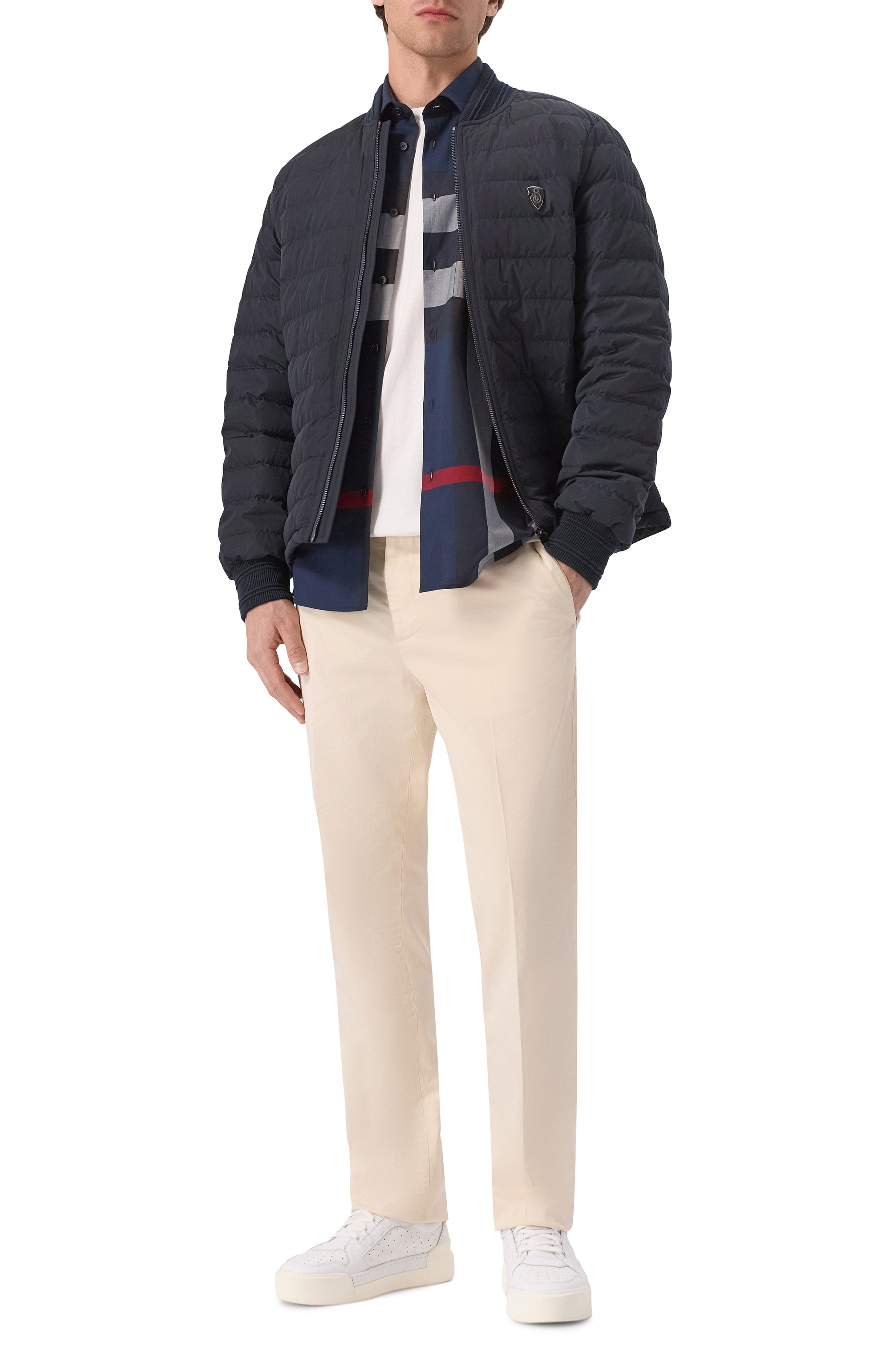 Хлопковая рубашка BURBERRY, арт. 8073216, фото 2