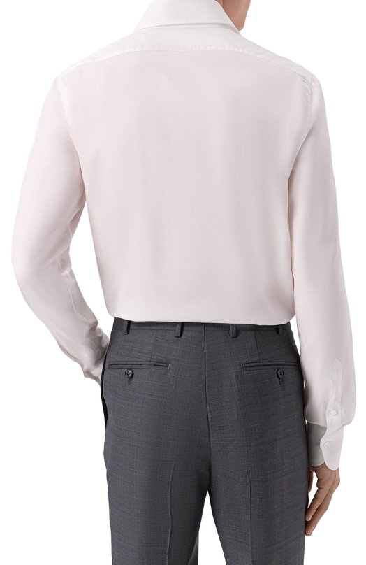 Хлопковая сорочка Finamore 1925 170/2 N/A5053Z Белый  170/2 N/A5053Z Фото 4