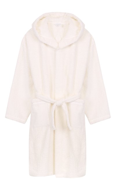 Хлопковый халат с капюшоном LA PERLA, арт. 54620, фото 1