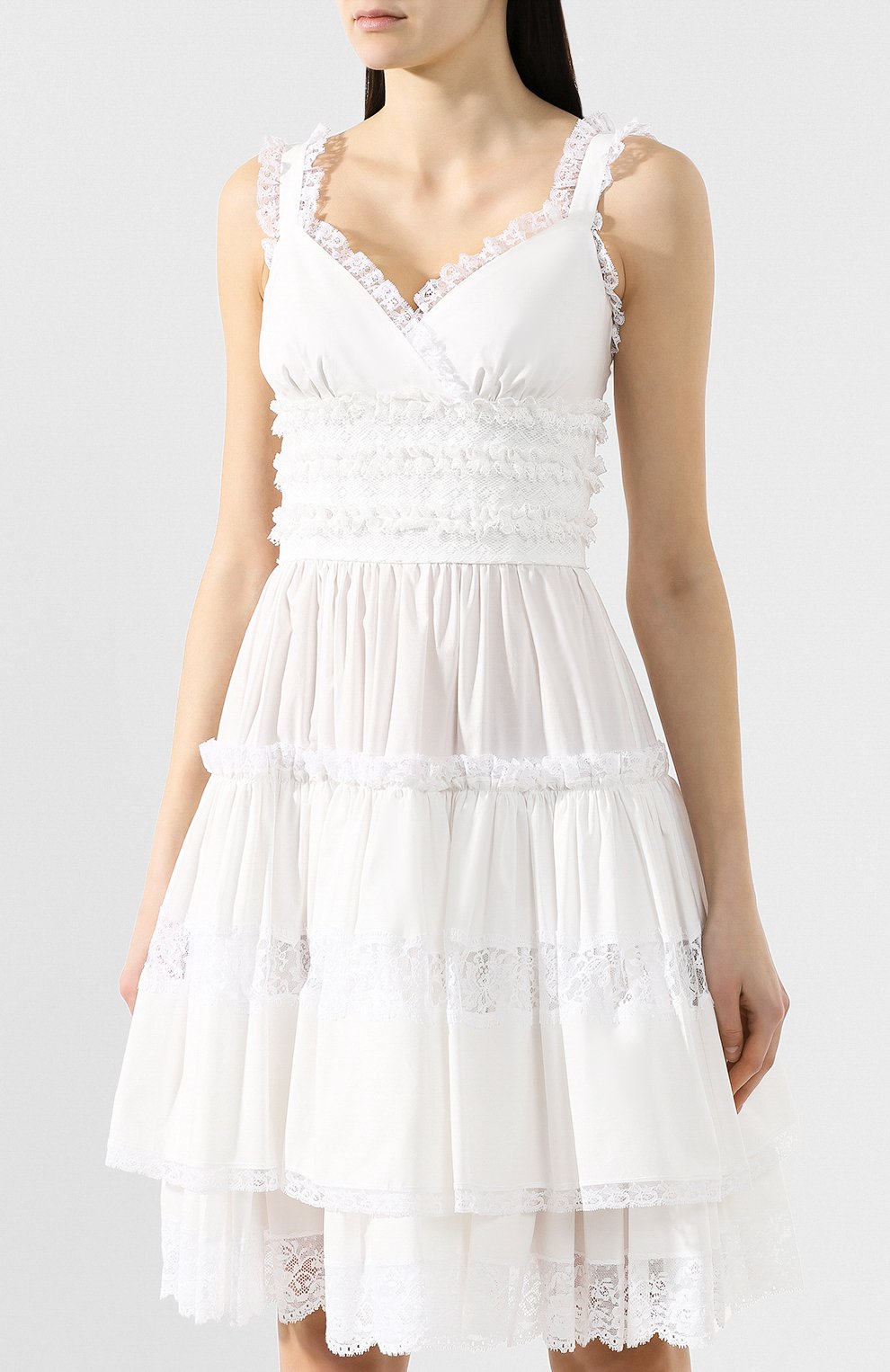 Хлопковое платье DOLCE & GABBANA, арт. F6D0UT/FU5L5, фото 3