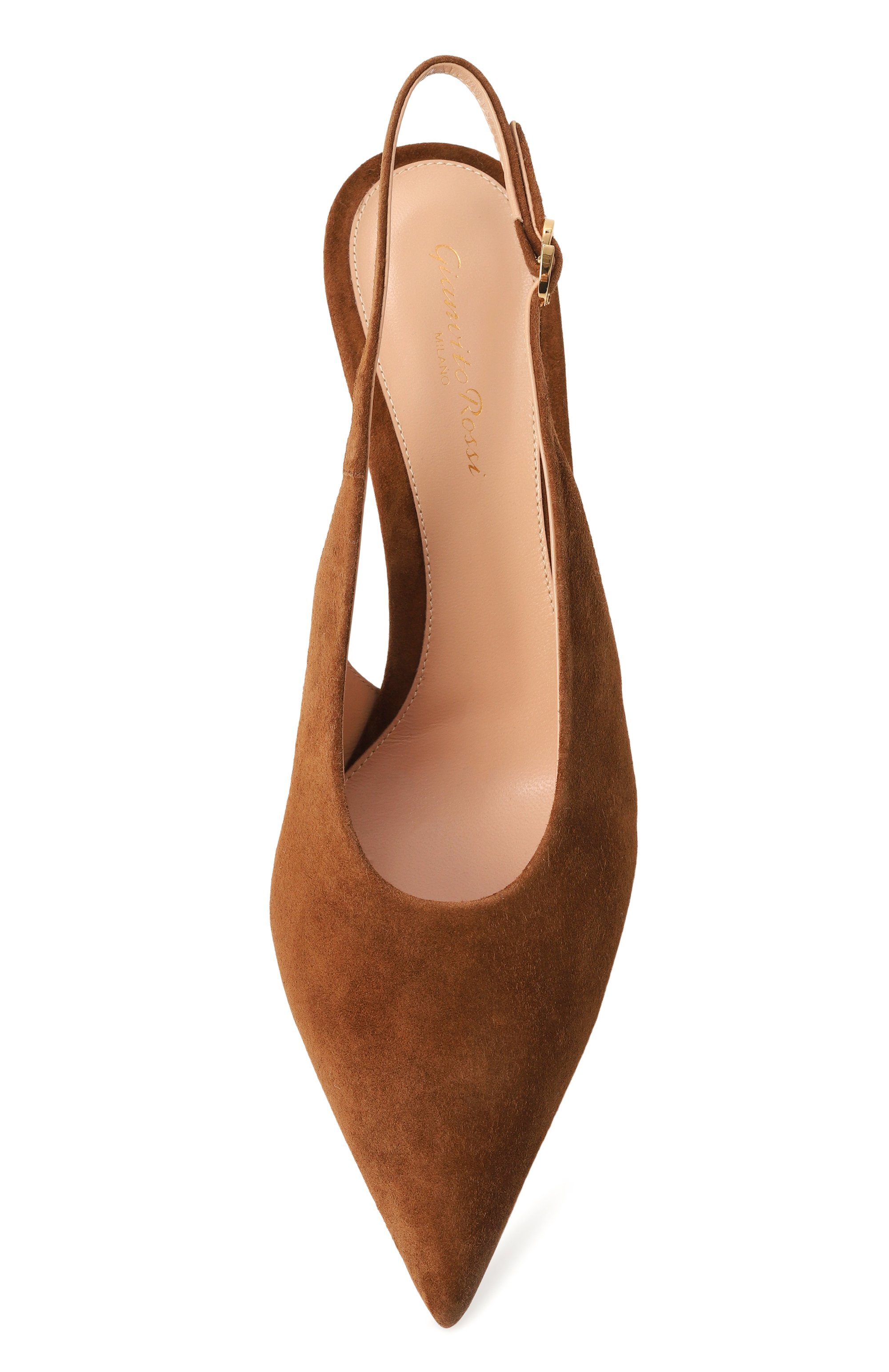 Замшевые туфли robbie 85 GIANVITO ROSSI, арт. G95461.85RIC.CAMTEXA, ф�ото 6