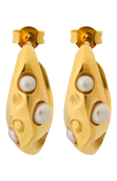 Женские серьги BONVO, арт. VAGUE PEARL