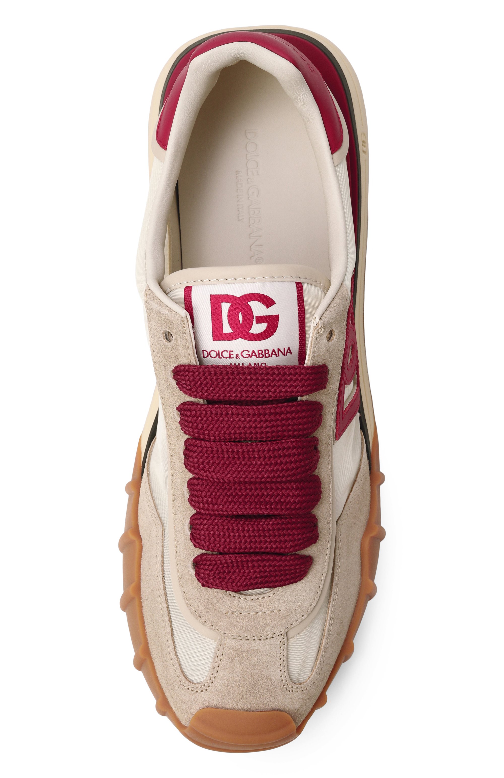 Комбинированные кроссовки dg athletic DOLCE & GABBANA, арт. CS2384/AZ862, фото 5