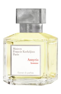 Мужской парфюмерный экстракт amyris homme (70ml) MAISON FRANCIS KURKDJIAN бесцветного цвета, арт. 104140201 | Фото 2 (Региональные ограничения белый список (Axapta Mercury): Не проставлено; Тип продукта - парфюмерия: Экстракт; Нос: Не проставлено; Ограничения доставки: flammable)