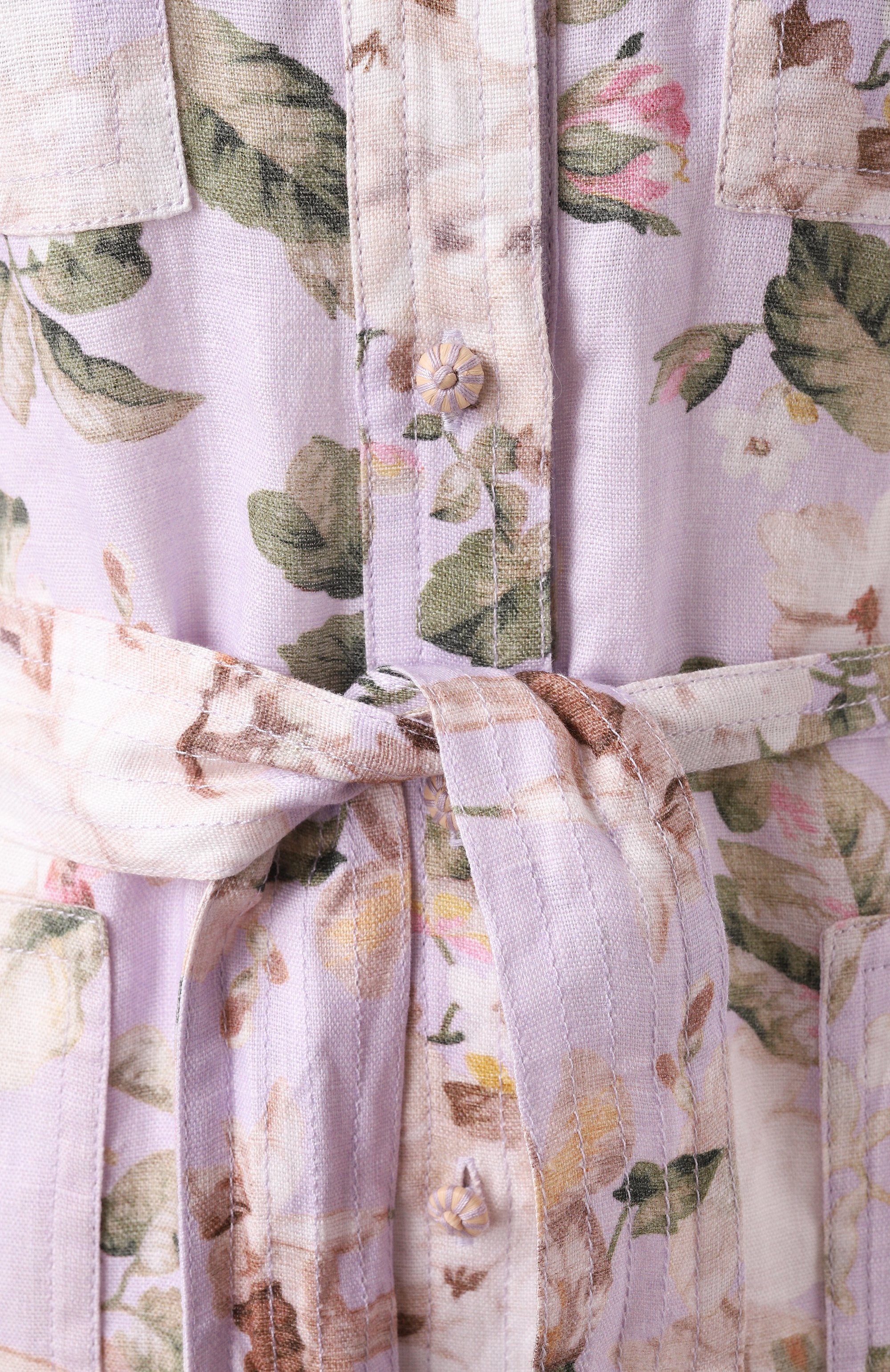 Льняной комбинезон ZIMMERMANN, арт. 3112YRS252, фото 6