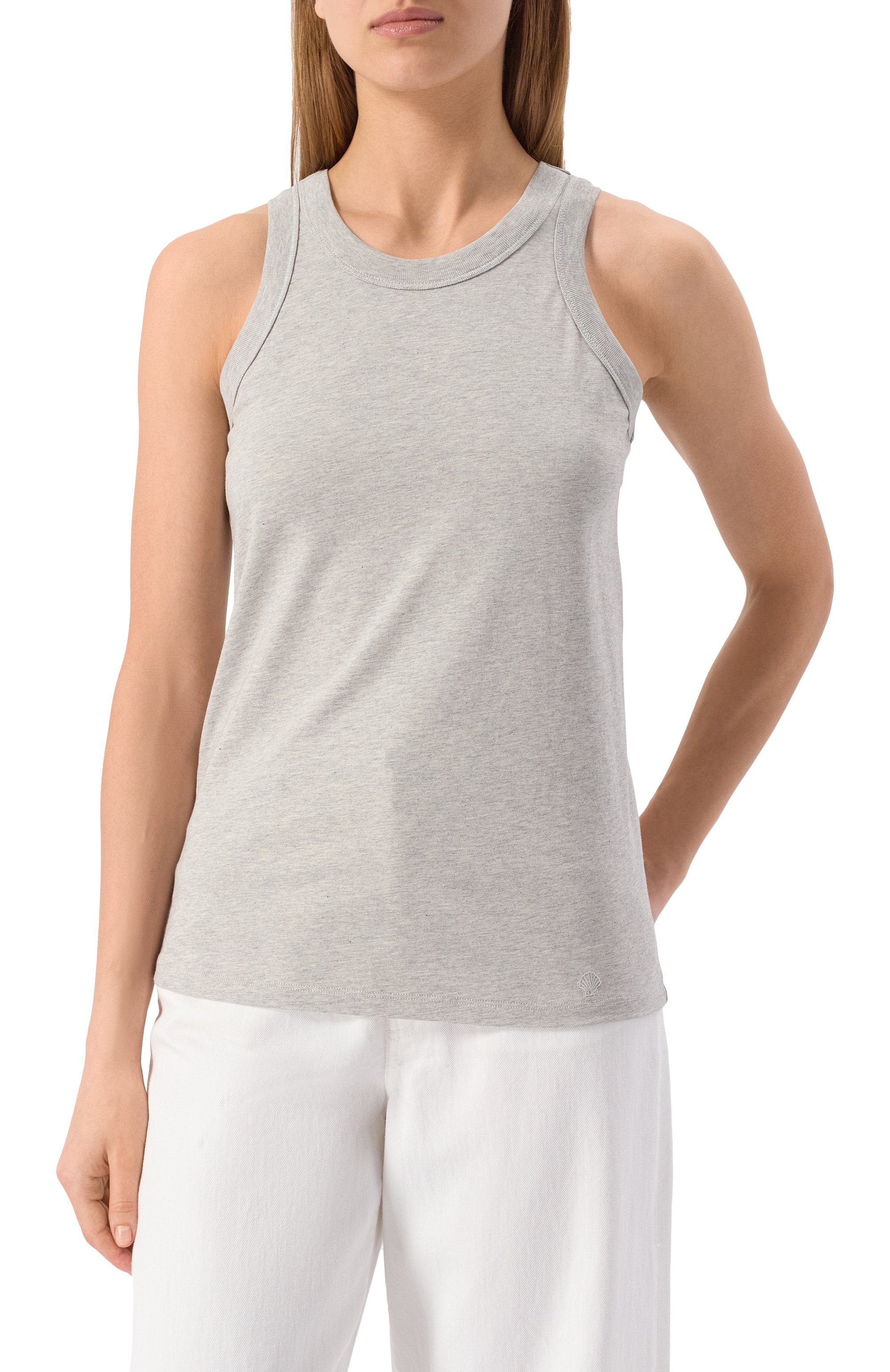 Хлопковая майка LOULOU DE SAISON, арт. P0S0, фото 3