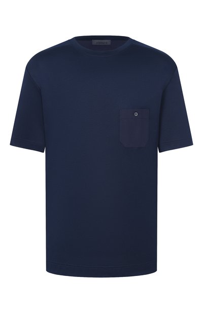 Мужская футболка из хлопка и вискозы ZIMMERLI, арт. 8520-21091