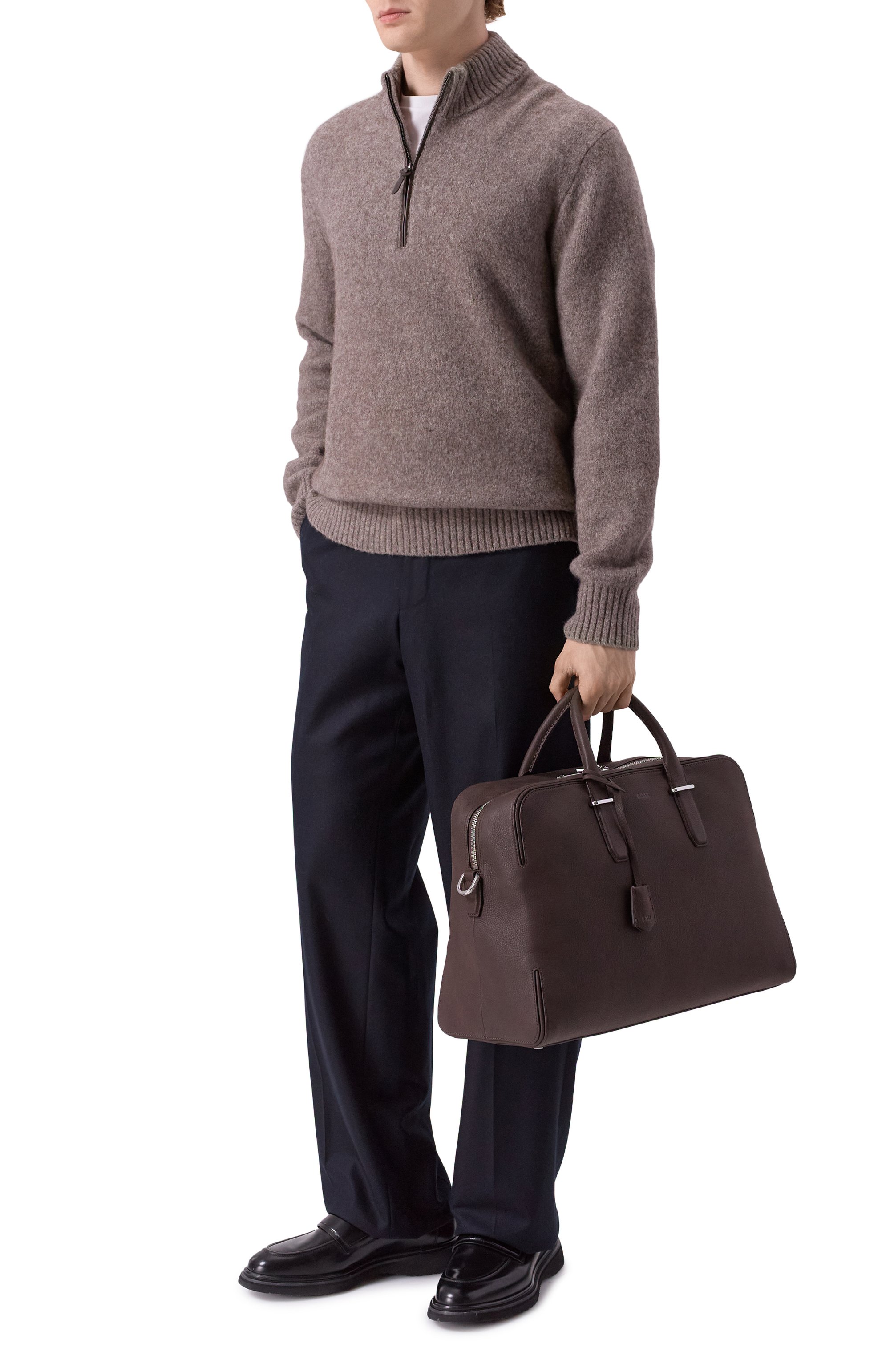 Сумка madison BOSS темно-коричневого цвета по цене 89950 руб., арт. 50548231, фото 7 Сумка madison BOSS, арт. 50548231, фото 7