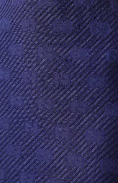 Юбка из смеси шерсти и шелка GUCCI синего цвета по цене 66000 руб., арт. 609775/ZADC7, фото 5 Юбка из смеси шерсти и шелка GUCCI, арт. 609775/ZADC7, фото 5