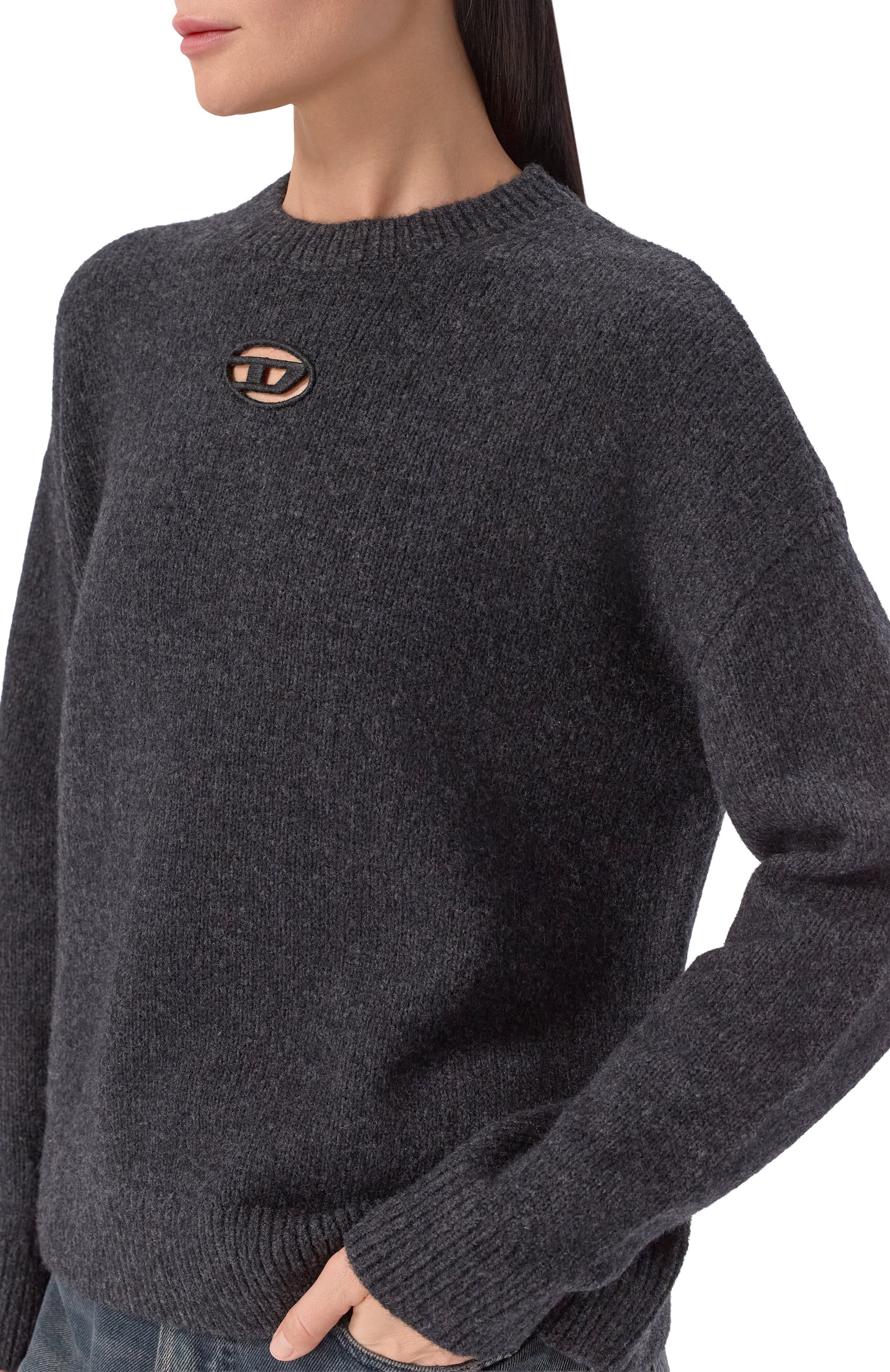 Шерстяной свитер DIESEL, арт. A20834/0TKCZ, фото 5