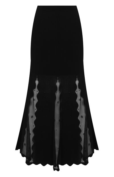 Юбка из вискозы ALEXANDER MCQUEEN, арт. 585221/Q1AE0, фото 1