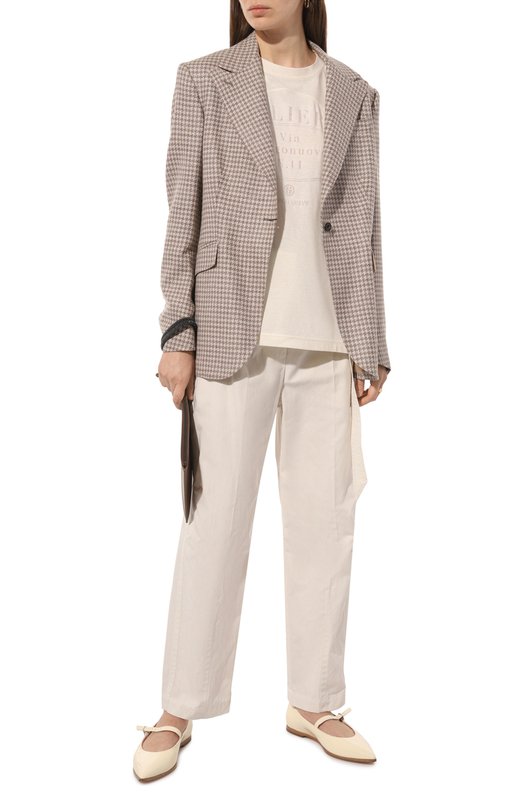 Футболка Giorgio Armani 3DAM83/AJGIZ Кремовый  3DAM83/AJGIZ Фото 2