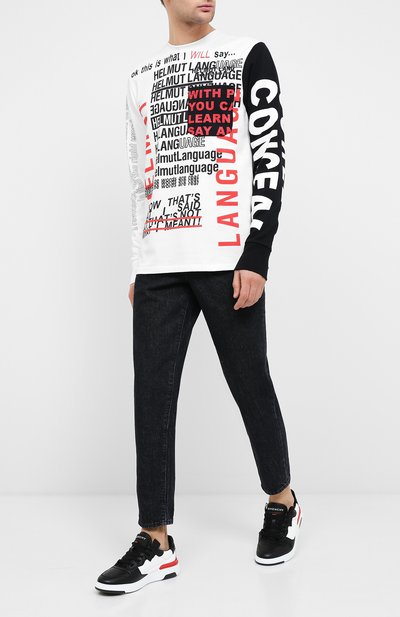 Хлопковый лонгслив HELMUT LANG, арт. K05DM526, фото 2