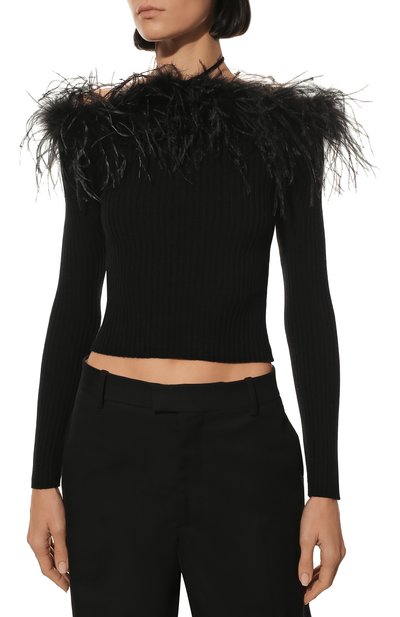 Шерстяной пуловер GIUSEPPE DI MORABITO, арт. FW22203KN-53, фото 3