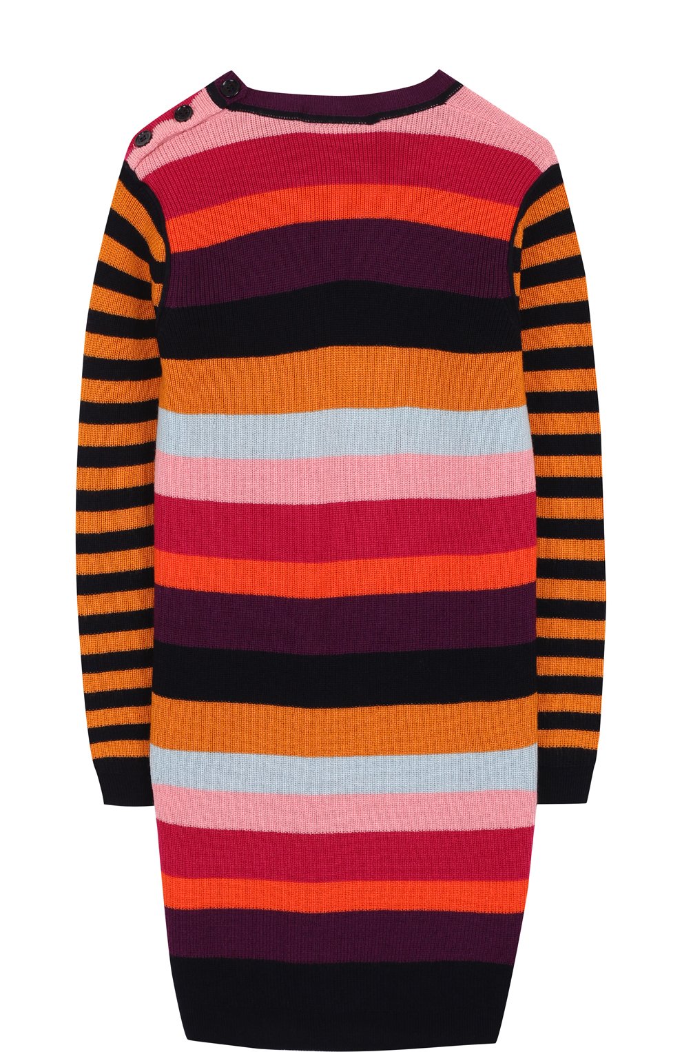 Вязаное мини-платье в контрастную полоску SONIA RYKIEL ENFANT, арт. 48281444-E19/8A-14A, фото 2
