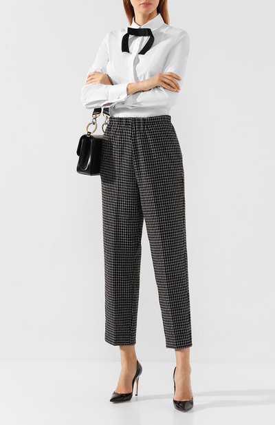 Брюки в клетку FORTE_FORTE, арт. 6743, фото 2