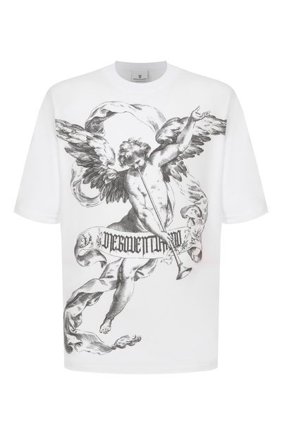 Мужская хлопковая футболка DIEGO VENTURINO, арт. DVTS0DVVP