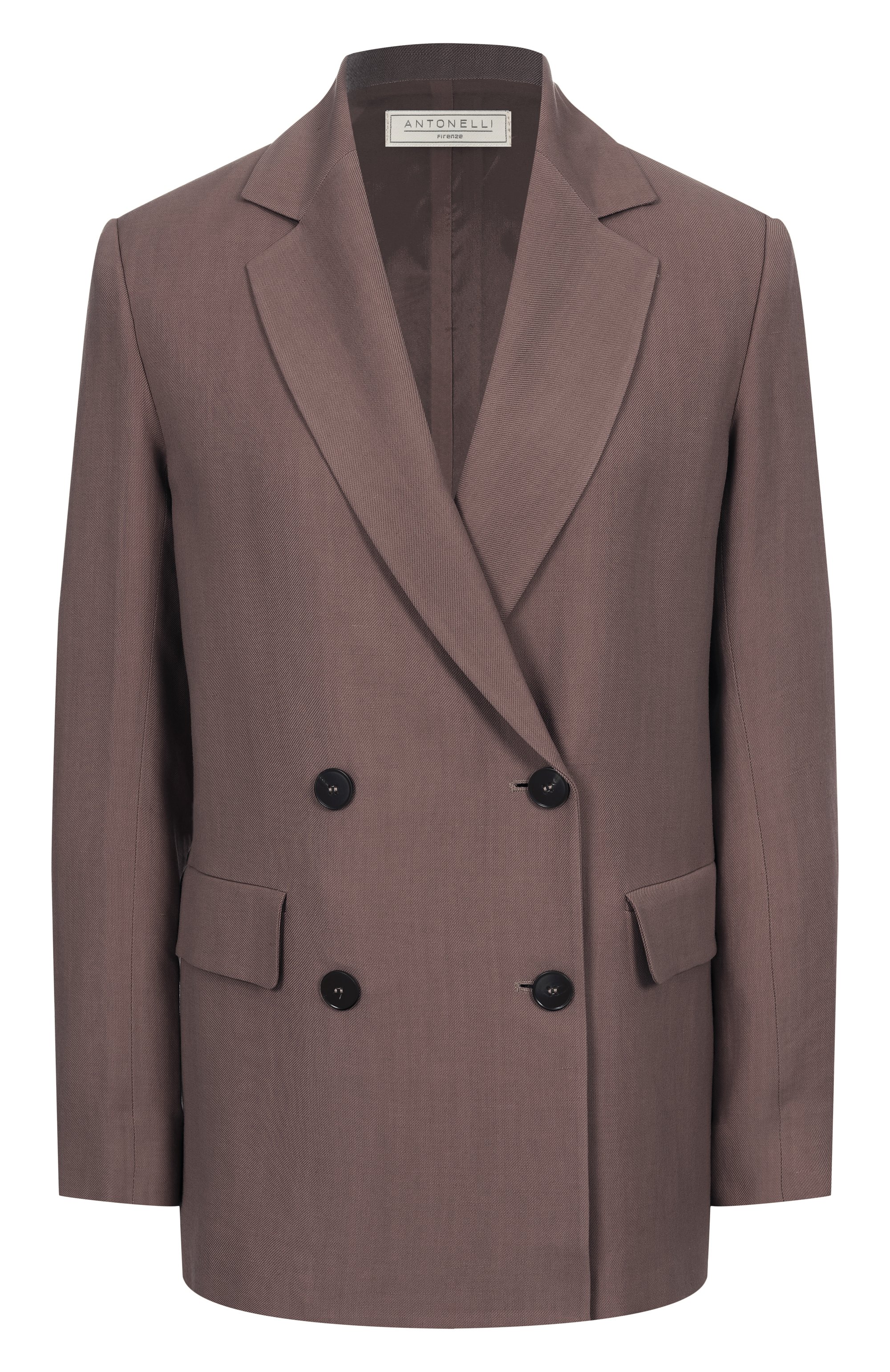 Жакет из вискозы и льна ANTONELLI FIRENZE, арт. N3565/935, фото 1