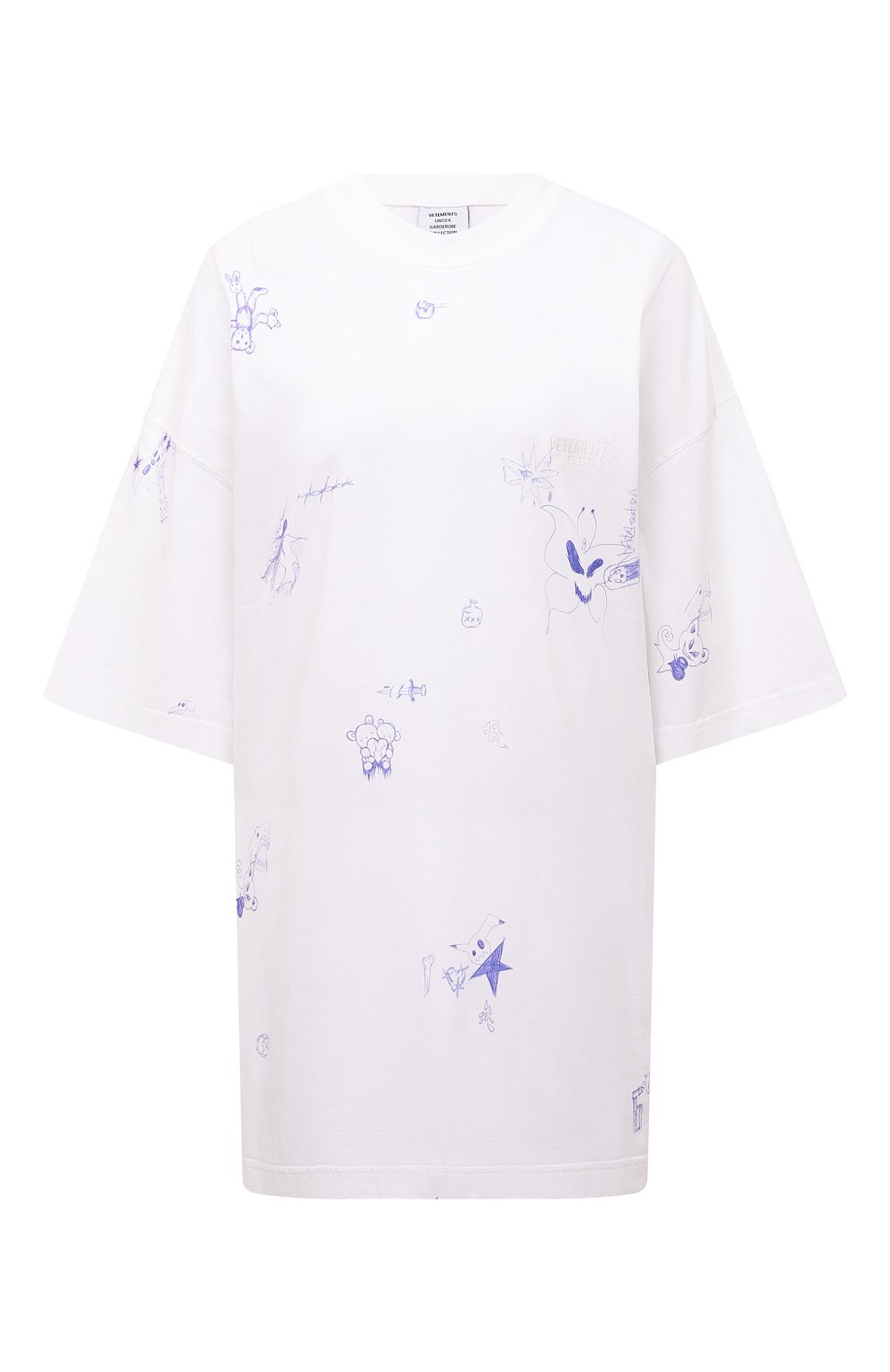 Хлопковая футболка VETEMENTS, арт. UE54TR320W, фото 1