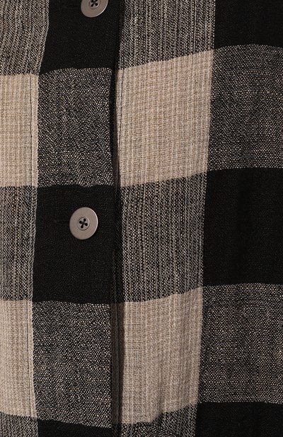 Льняная рубашка WHO_AM, арт. MC1-P229-BLK, фото 5