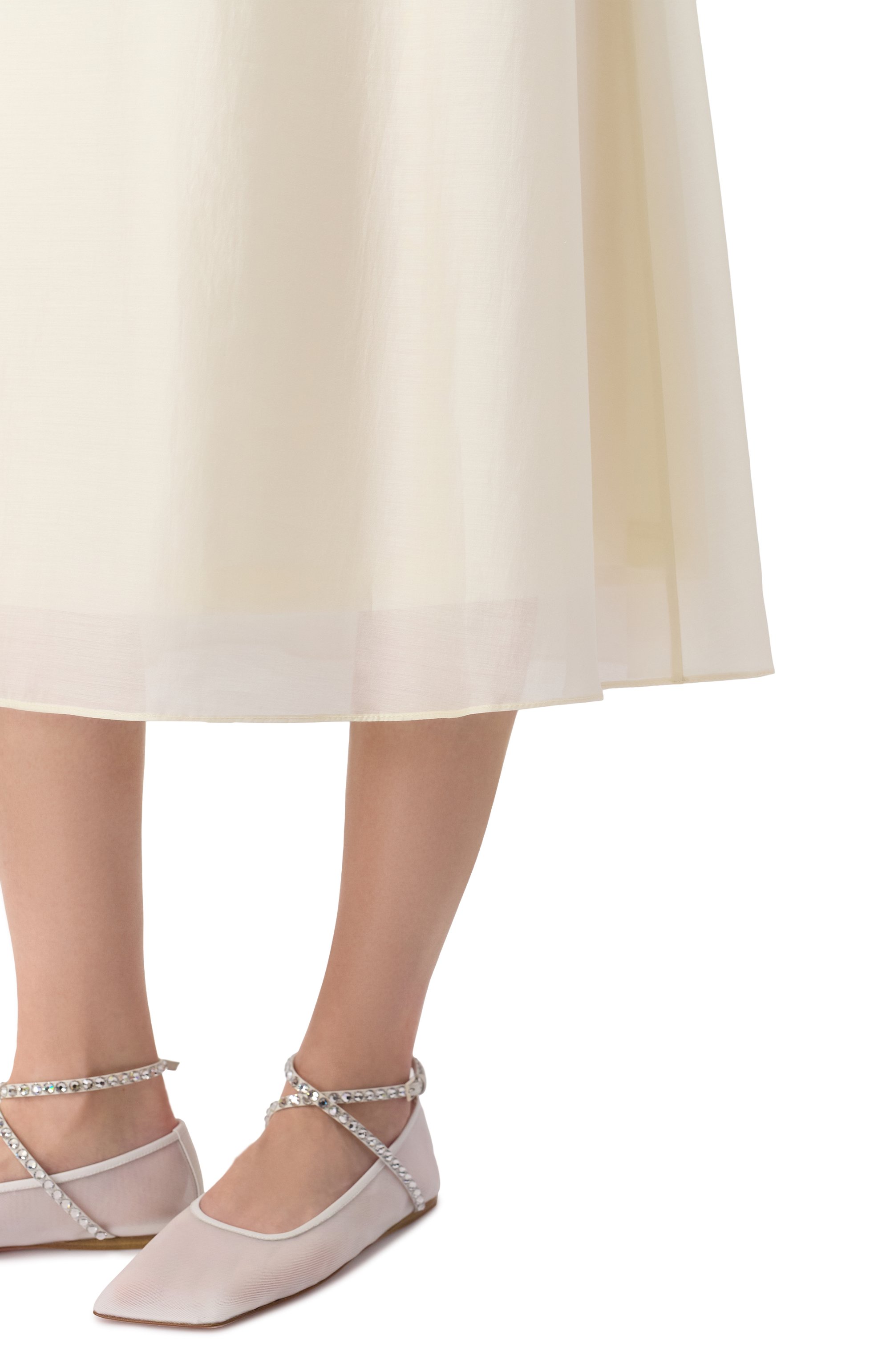 Юбка SEVEN LAB кремового цвета по цене 20580 руб., арт. SSY.01.110.354, фото 5 Юбка SEVEN LAB, арт. SSY.01.110.354, фото 5