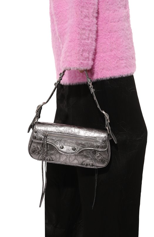 Сумка Le Cagole Balenciaga 771640/0GT3Y Серебряный  771640/0GT3Y Фото 2