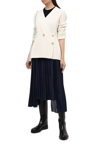 Кардиган из шерсти и вискозы JIL SANDER, арт. JSPR754083-WRY39038, фото 2