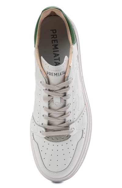 Кожаные кеды quinn PREMIATA, арт. QUINN/VAR5258, фото 5