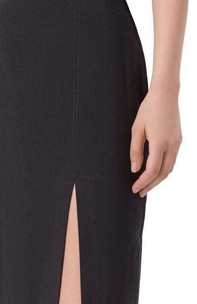 Юбка изо льна и вискозы LORENA ANTONIAZZI, арт. E2626G004A/3347, фото 5