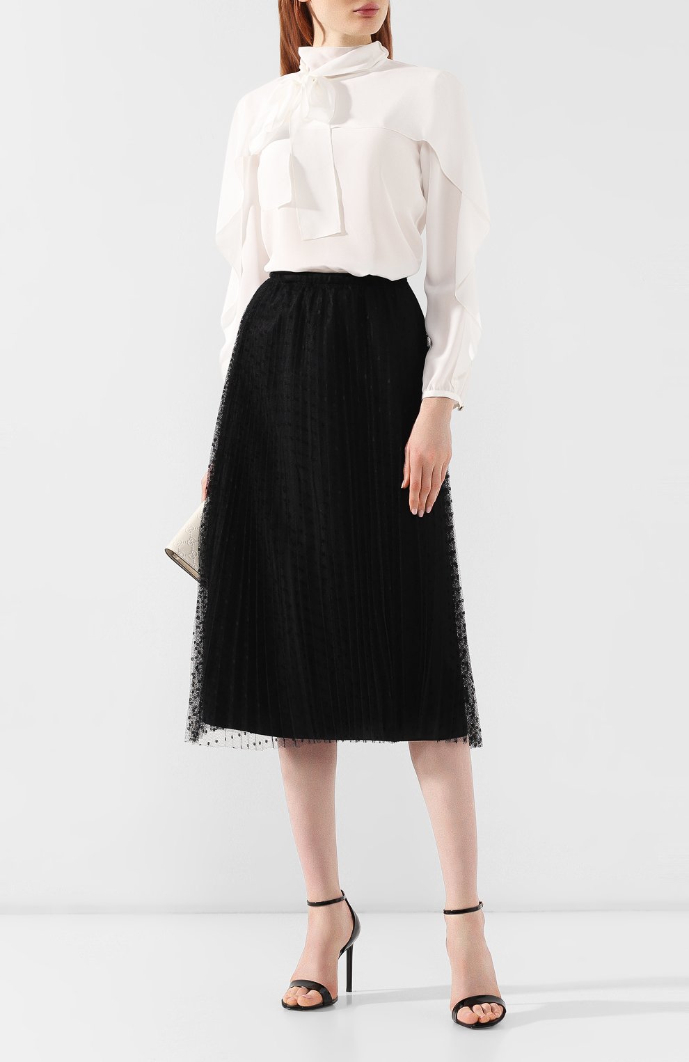 Шелковая блузка REDVALENTINO, арт. SR3ABB20/23H, фото 2