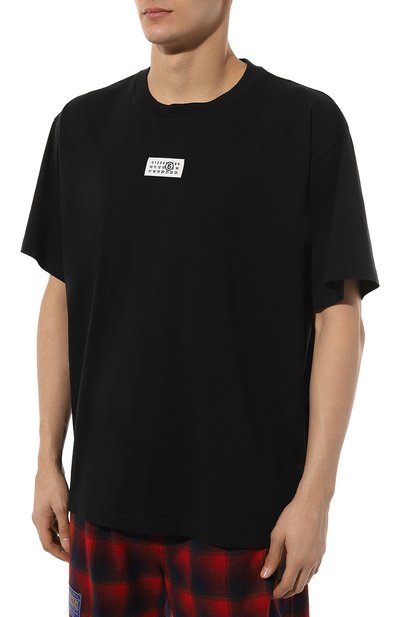 Хлопковая футболка MM6, арт. SH0GC0017/S24312, фото 3