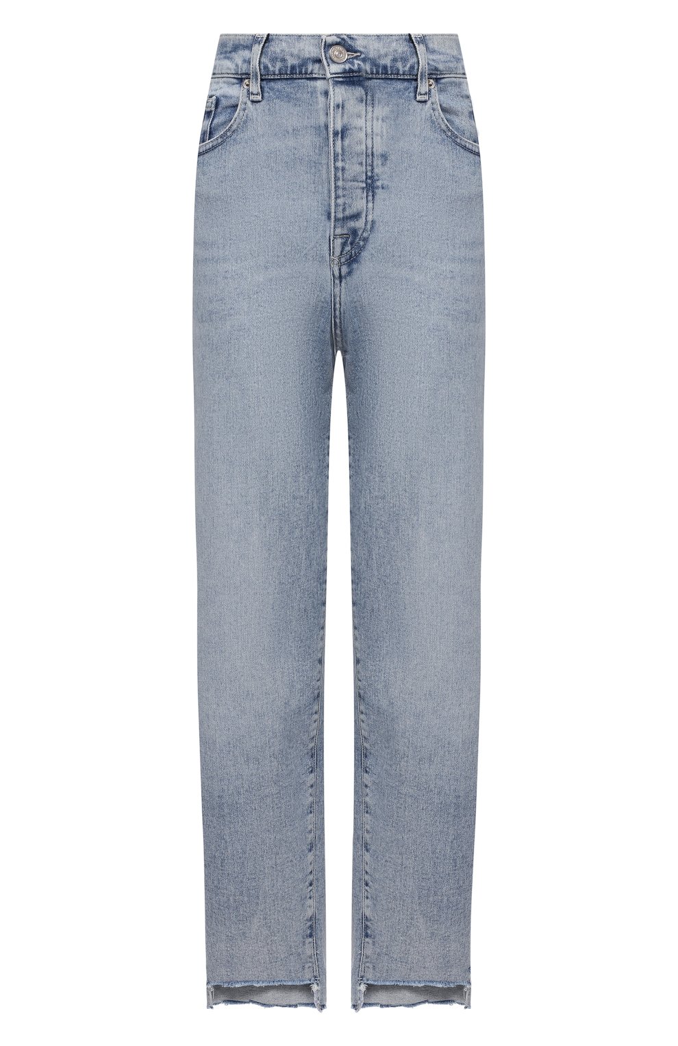 Джинсы 7 FOR ALL MANKIND светло-голубого цвета по цене 23000 руб., арт. JSDYB75TL0, фото 1 Джинсы 7 FOR ALL MANKIND, арт. JSDYB75TL0, фото 1