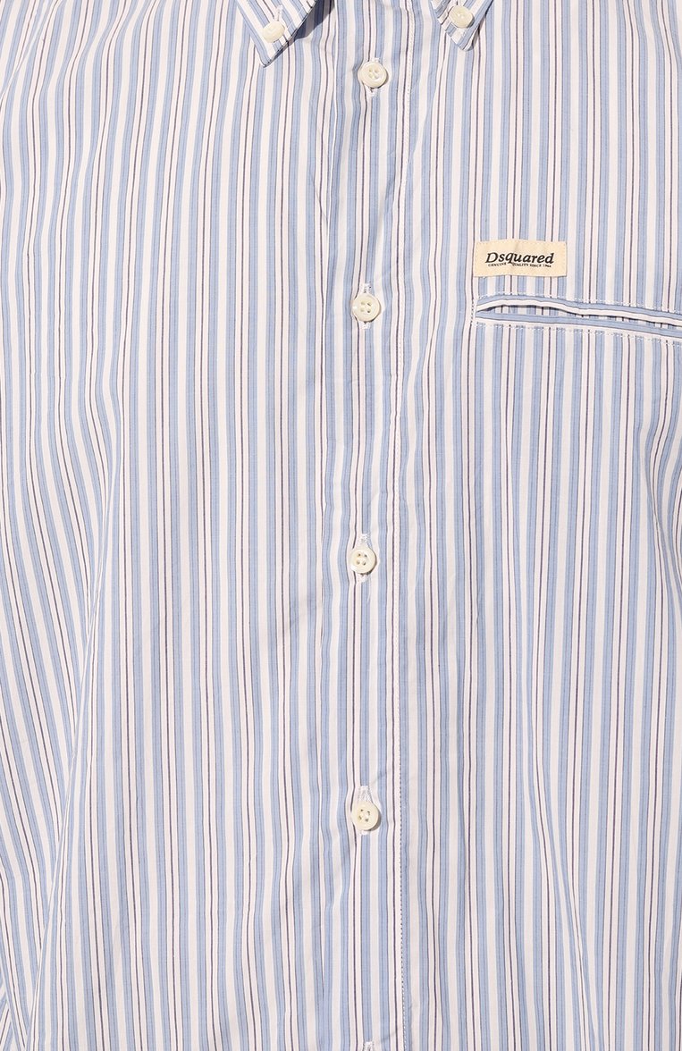 Хлопковая рубашка DSQUARED2, арт. S74DM0739/S78116, фото 1