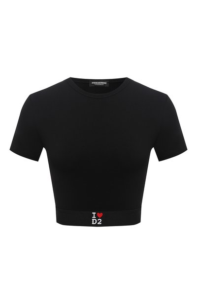 Женская хлопковая футболка DSQUARED2, арт. D8M263220