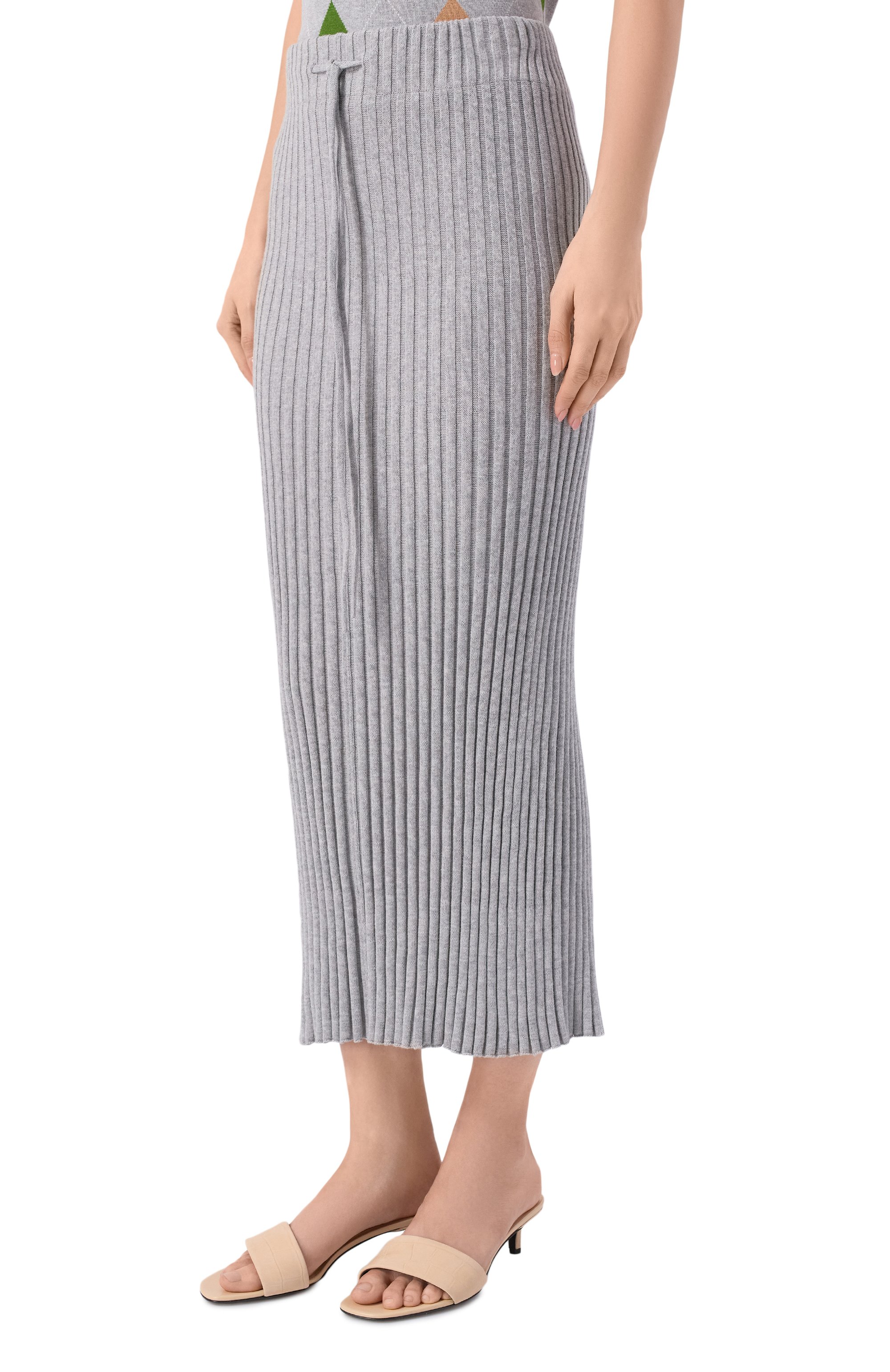 Юбка из хлопка и кашемира ADDICTED, арт. AD2695, фото 3