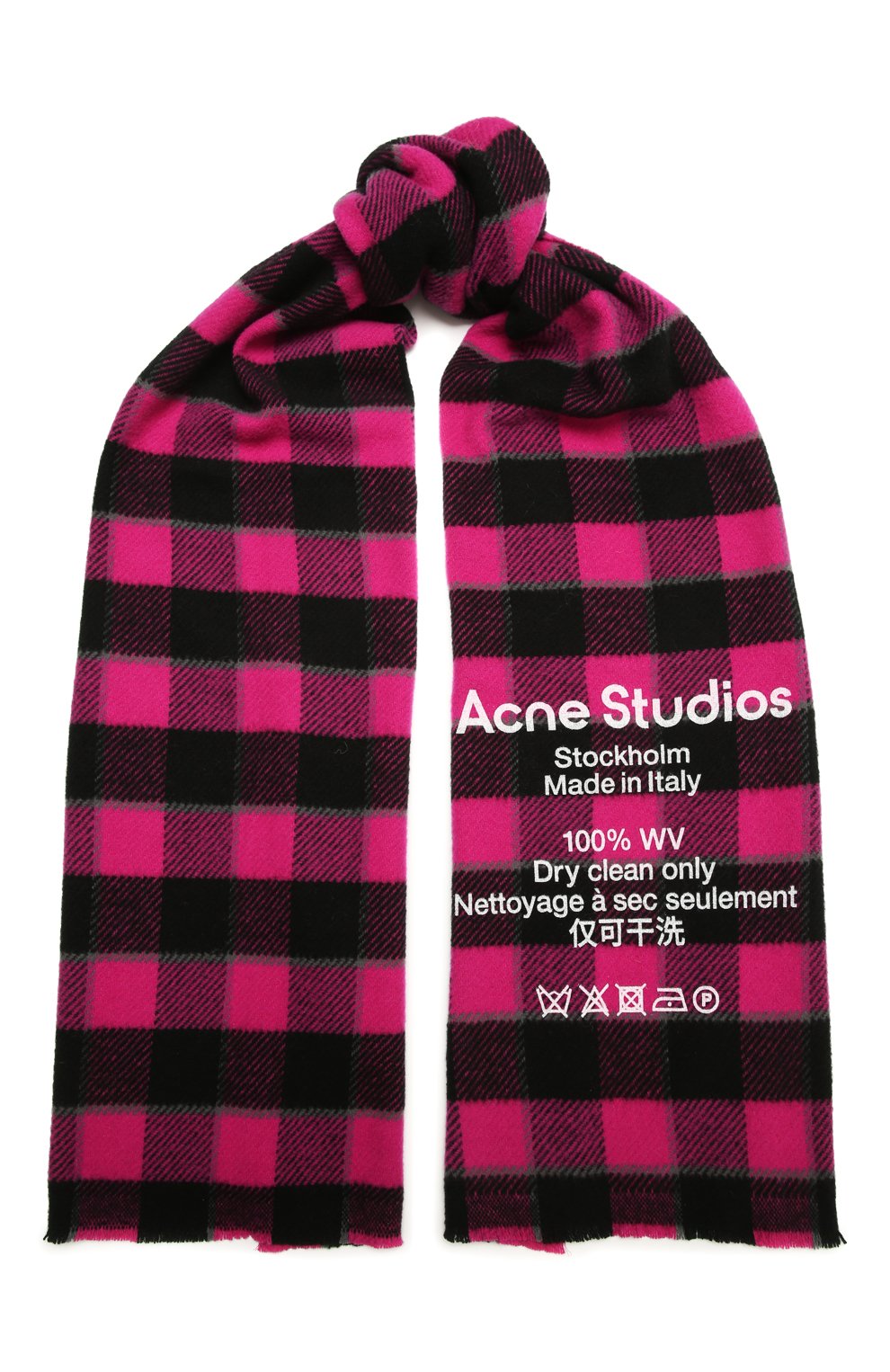 Шерстяной шарф ACNE STUDIOS, арт. CA0078/W, фото 1