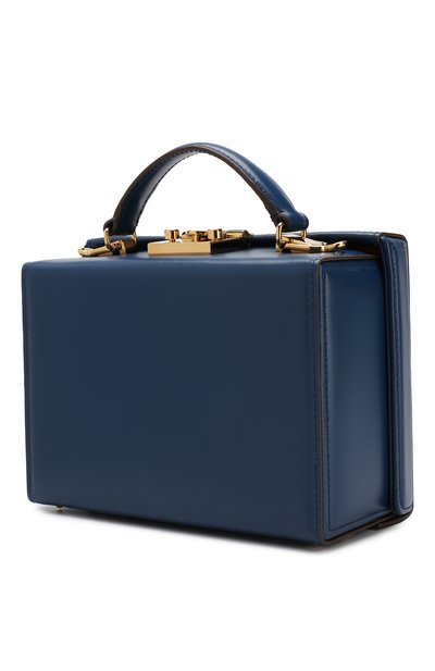 Сумка grace small box MARK CROSS темно-синего цвета по цене 223500 руб., арт. W108153G, фото 3 Сумка grace small box MARK CROSS, арт. W108153G, фото 3