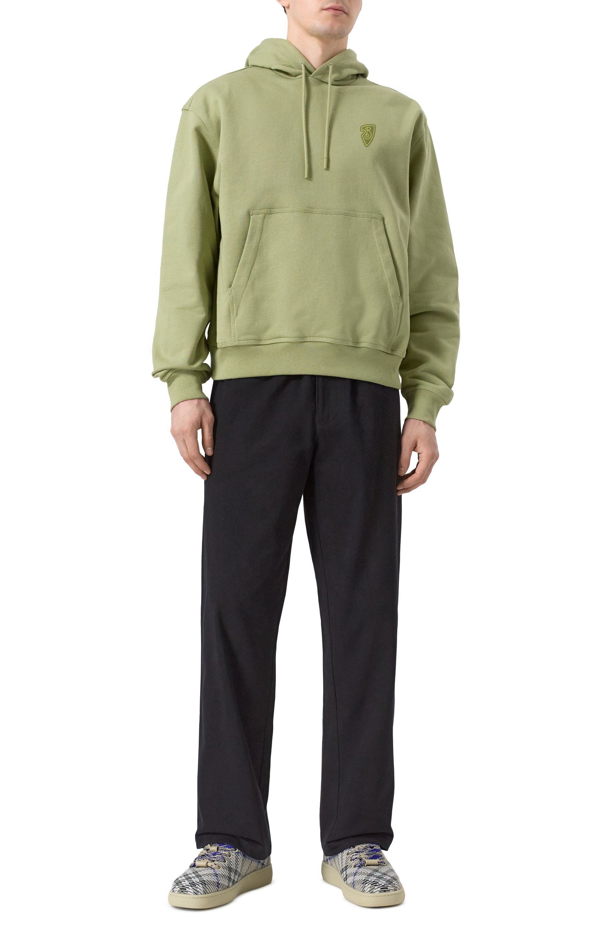 Текстильные кеды box BURBERRY, арт. 8088487, фото 2