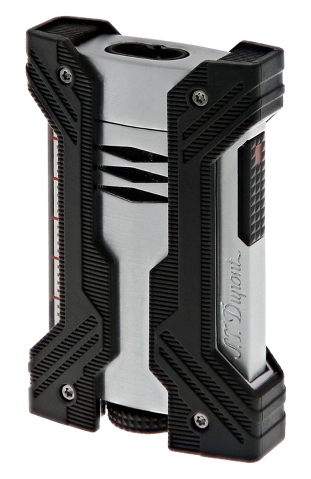 Зажигалка S.T. DUPONT серебряного цвета по цене 42900 руб., арт. 21602, фото 1 Зажигалка S.T. DUPONT, арт. 21602, фото 1