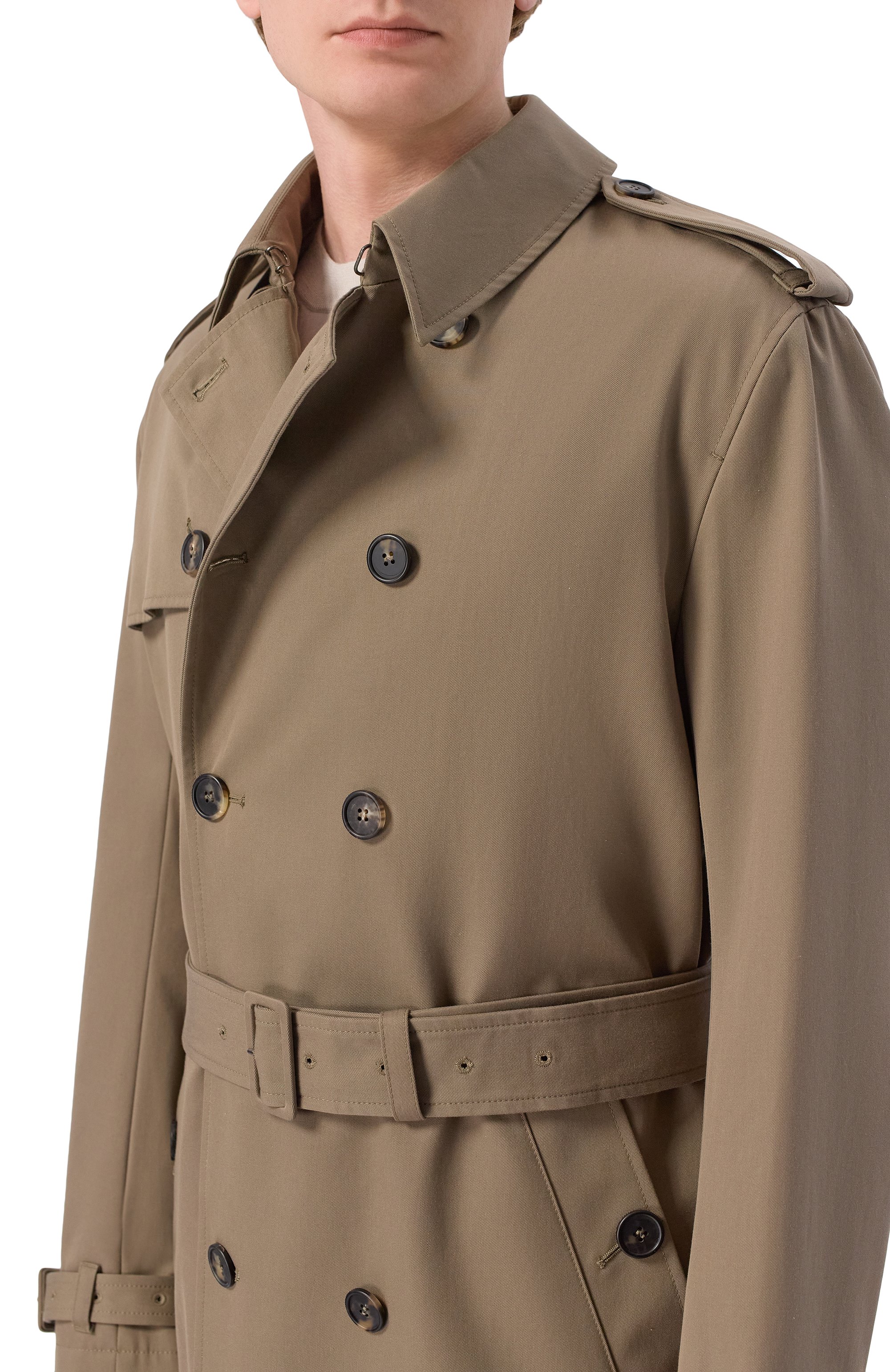 Тренч из хлопка и шелка MVST, арт. M26.2PM.0021/F082, фото 5