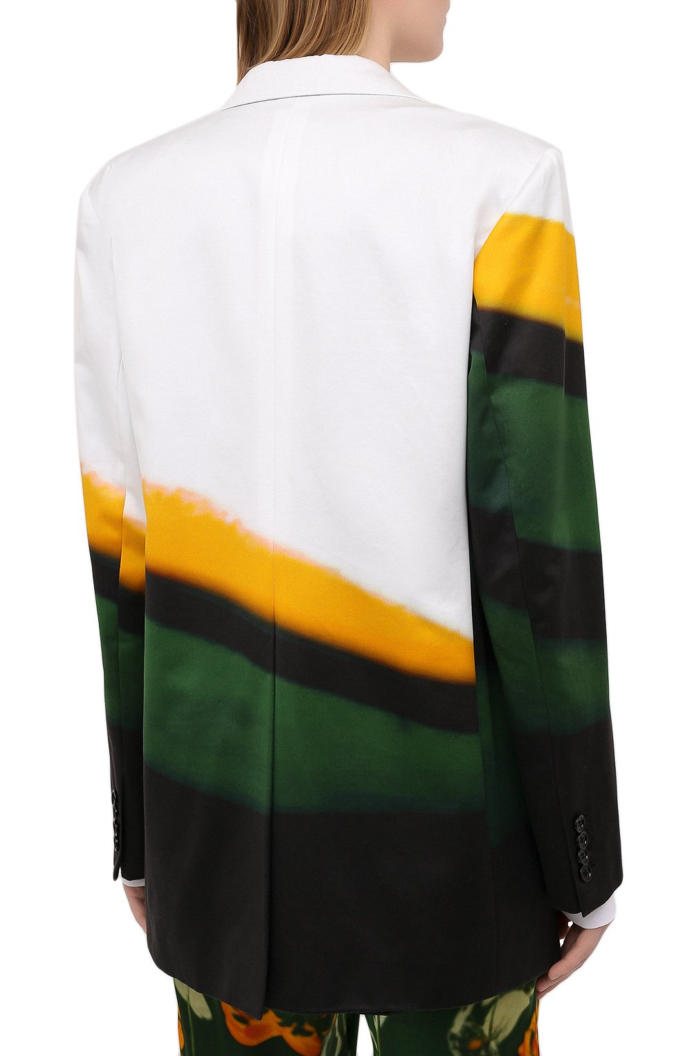 Хлопковый жакет DRIES VAN NOTEN, арт. 211-30416-2143, фото 4