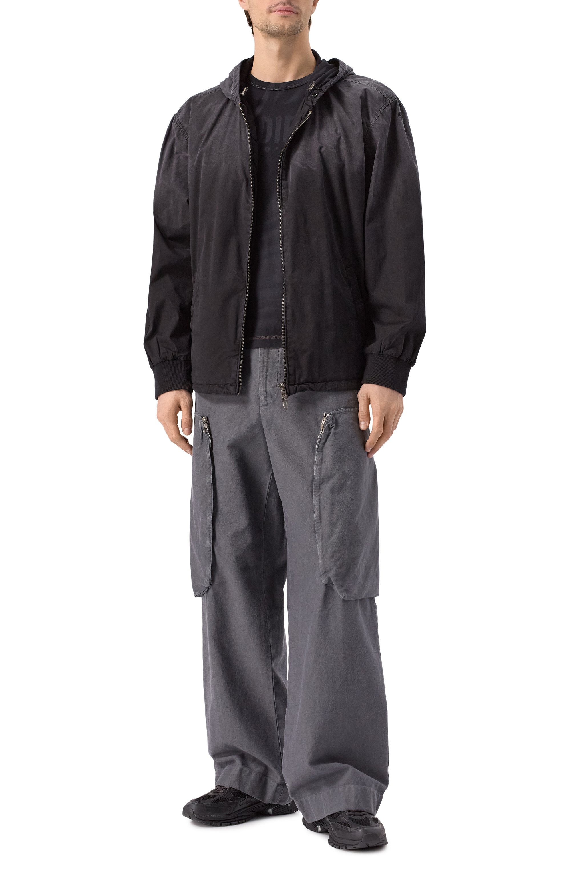 Хлопковая толстовка DIESEL, арт. A17371/0SLBX, фото 2