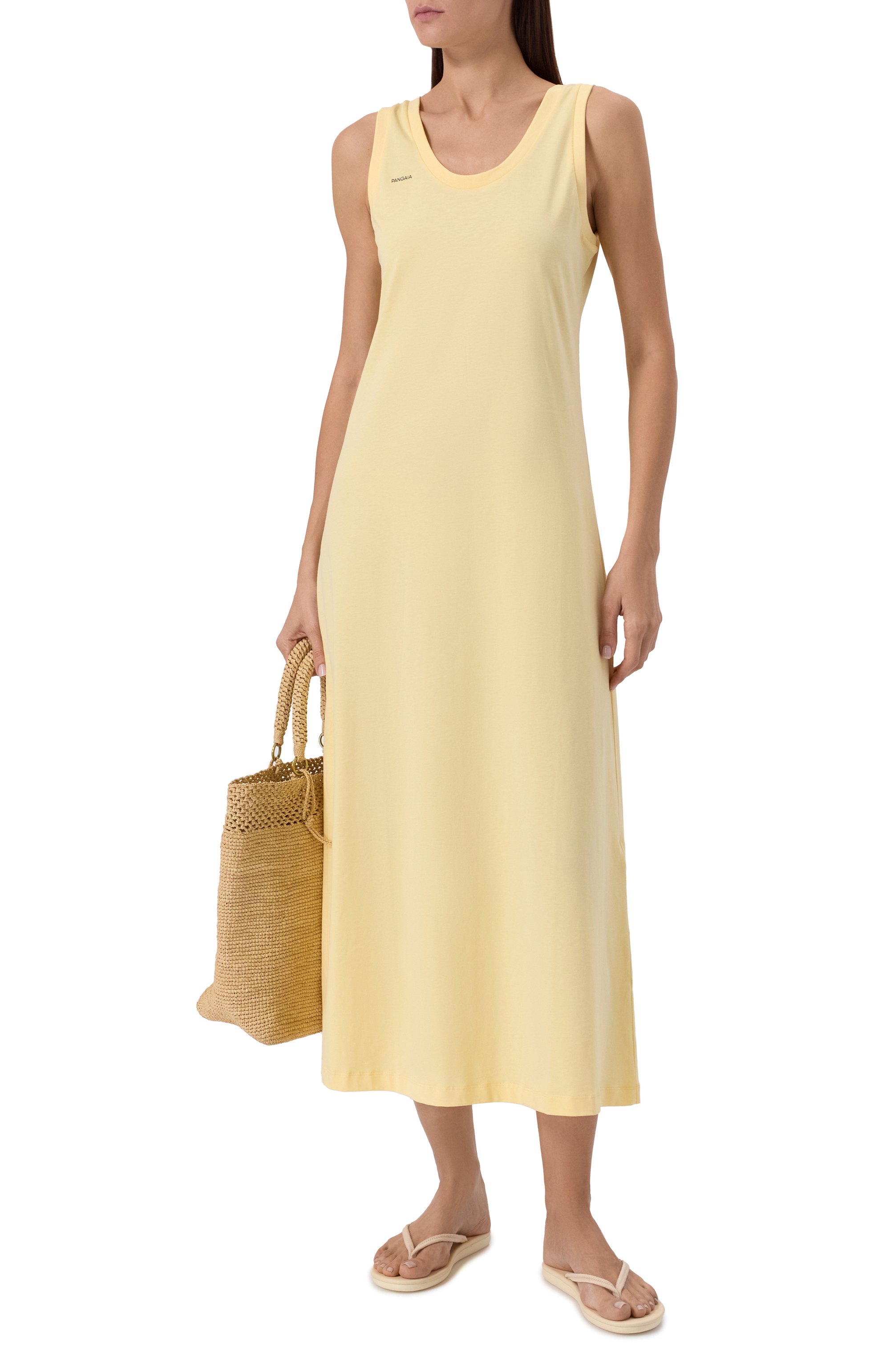 Хлопковое платье PANGAIA, арт. 10002554, фото 2