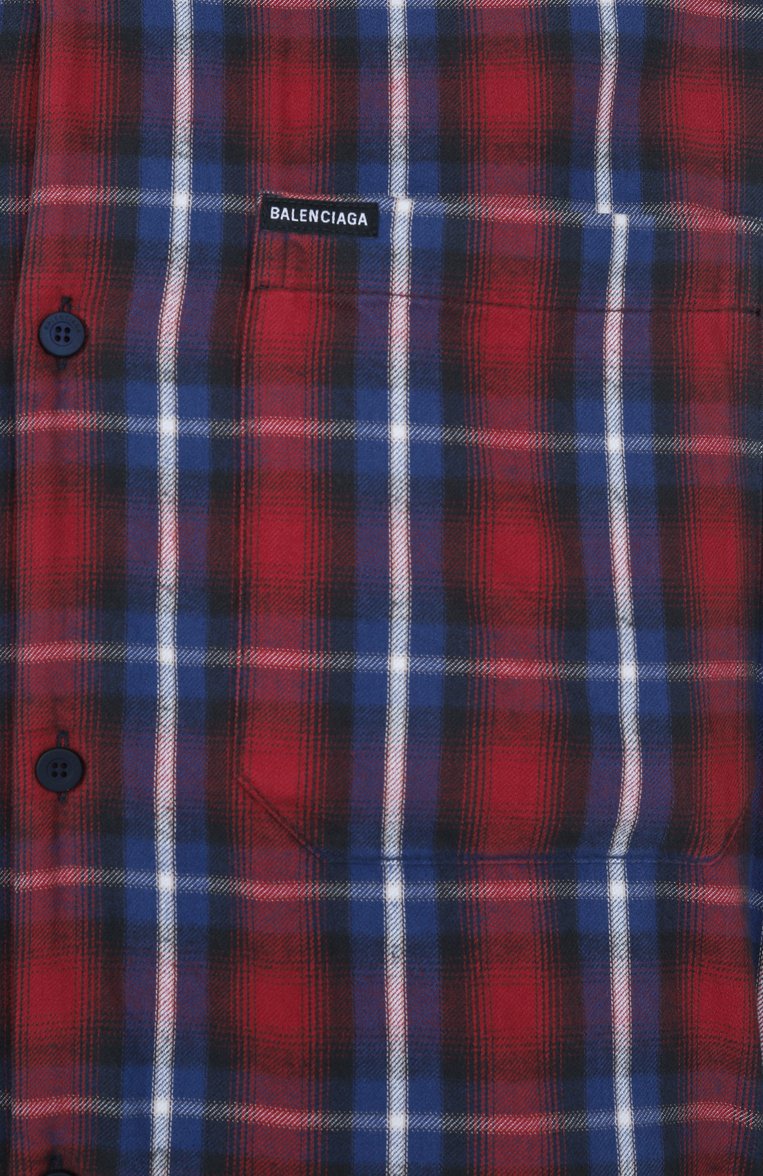 Хлопковая рубашка BALENCIAGA, арт. 768767/TRM22, фото 1