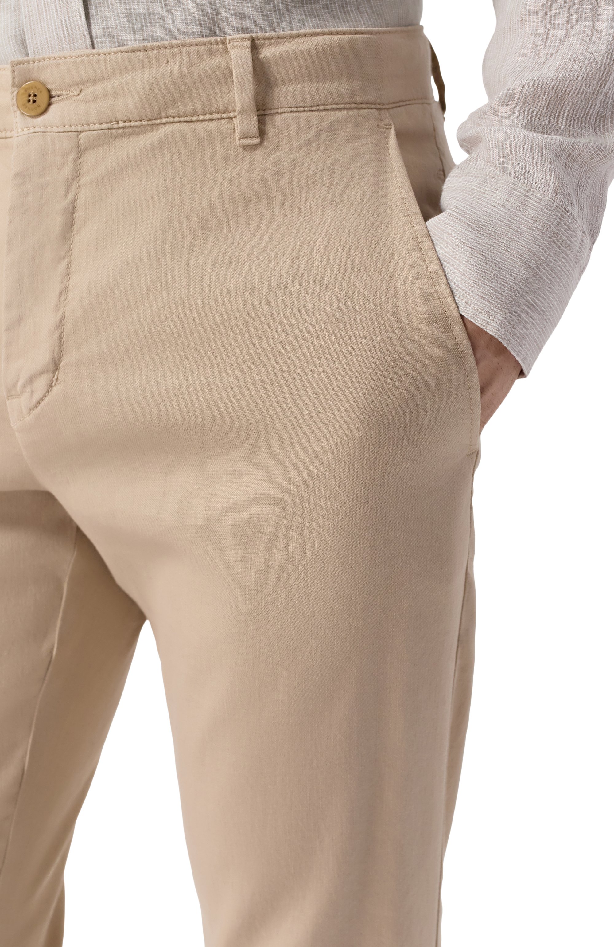 Брюки изо льна и хлопка BOGNER, арт. 18417335, фото 5