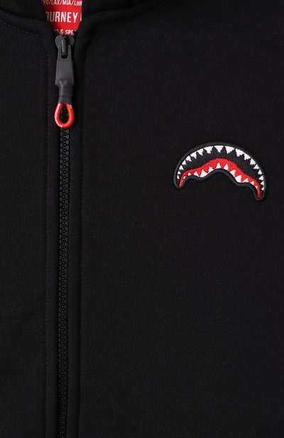Хлопковая толстовка SPRAYGROUND, арт. SPY930BLK, фото 3