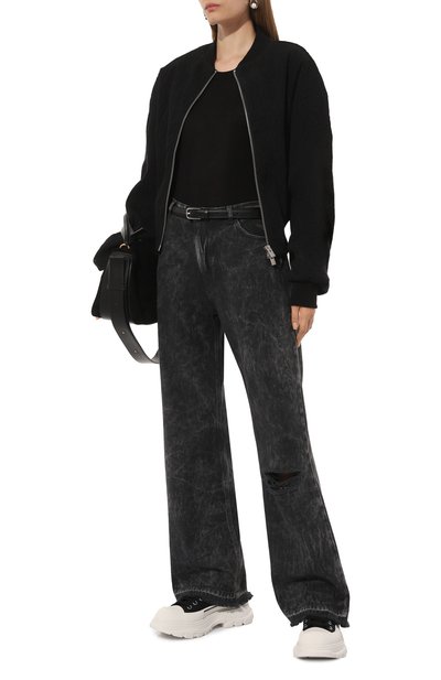 Текстильные ботинки tread slick ALEXANDER MCQUEEN, арт. 697080/W4MV2, фото 2