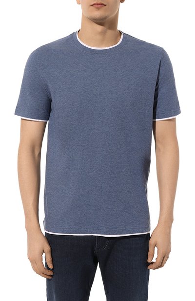 Хлопковая футболка FEDELI, арт. 7UE00200, фото 3