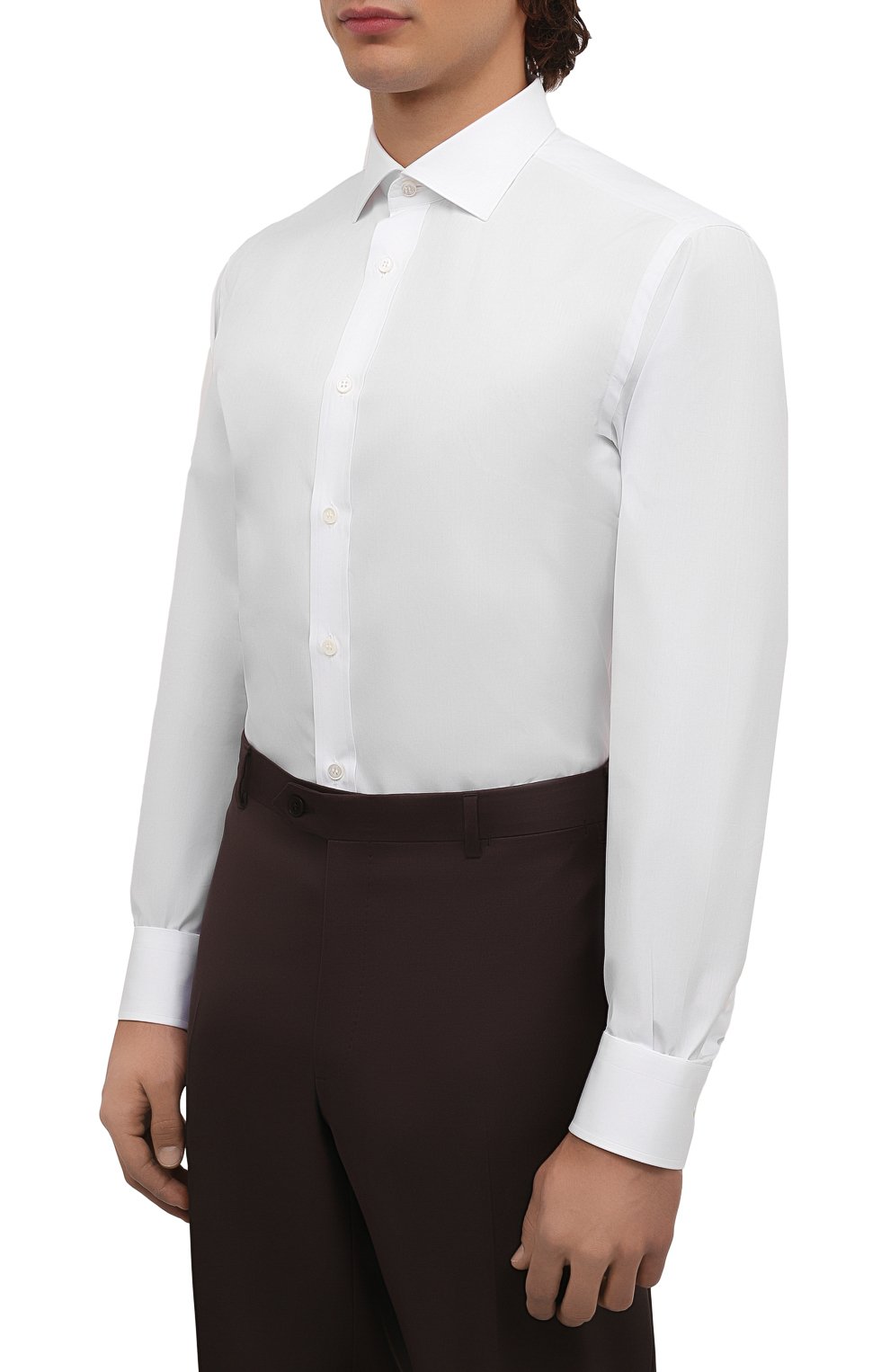 Хлопковая сорочка BRIONI, арт. RCT30L/0105W, фото 3